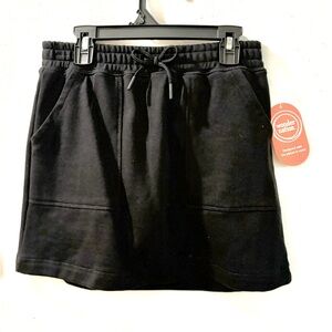 Wonder Nation Black Skort Junior LG 10-12